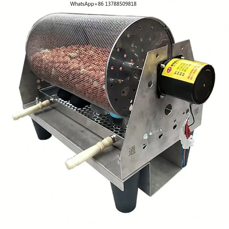 Commercial Industrial Hot Air Roasting Machine for Peanut Coffee Beans Nuts Gas Electric Manual Roaster Equipment