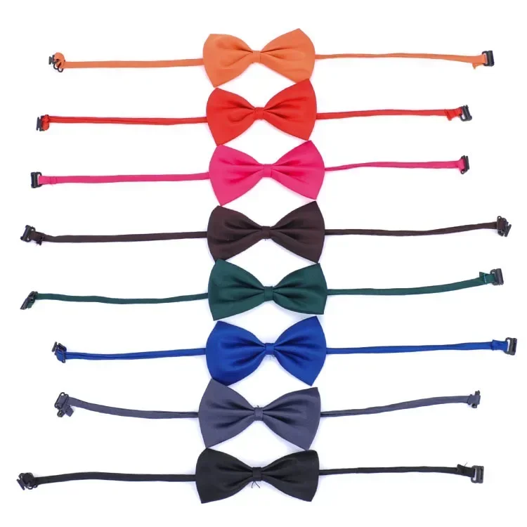 Pet Bow Tie Wholesale Dog-Supplies Multi-colored Dogs Bow Tie Bow Dog-Accessories Dog-Collar  Pet Supplies