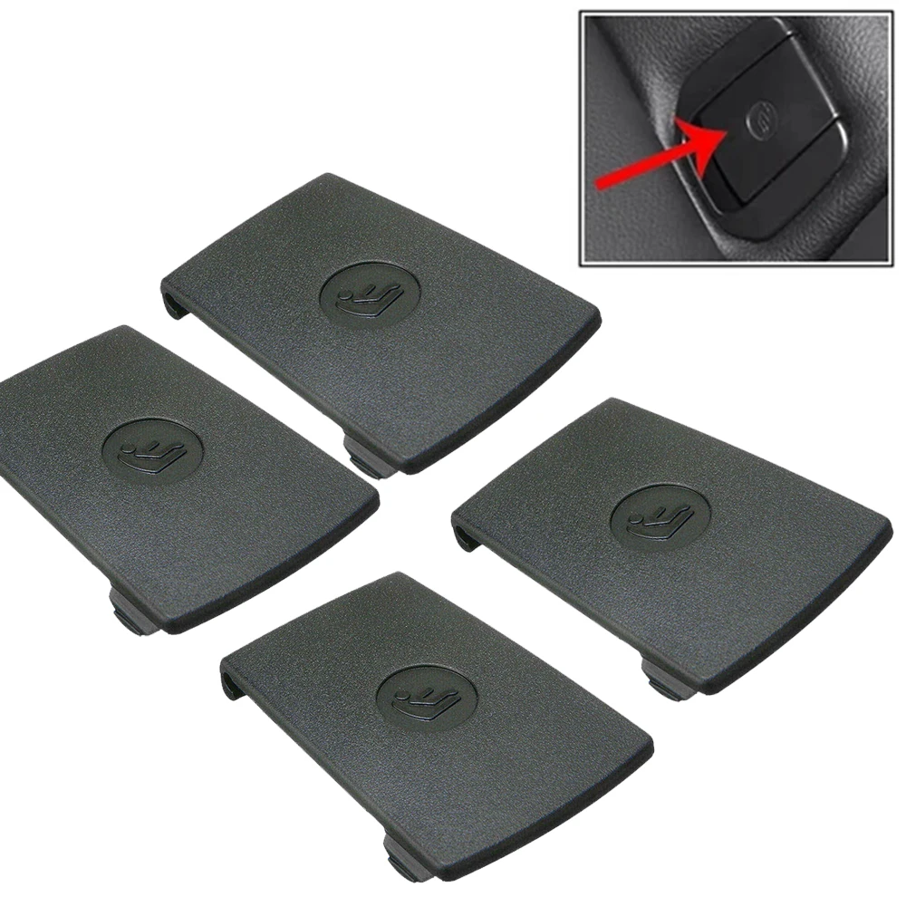 1/4PCS Car Rear Child Safety Seat Anchor ISOFix Cover Replacement 52207319686 17949110 For BMW 1 3 Series X1 E84 E87 E90 F30 F35