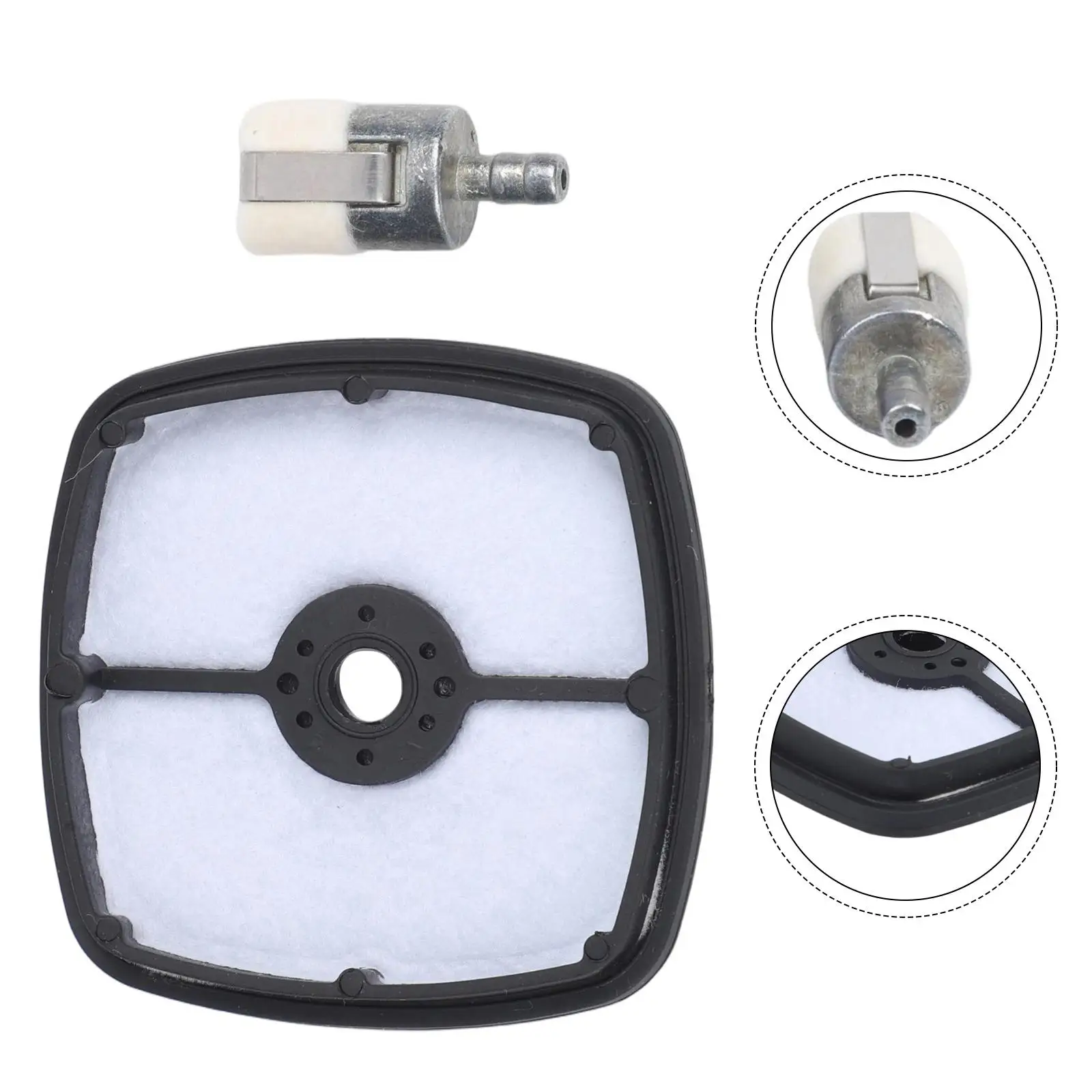 Filter With Fuel Filter Kit For SRM-230 SRM-225 PB-250 PAS-225 HC-155 Trimmers Garden Power Tools Replacement Filter Tune-Up Kit
