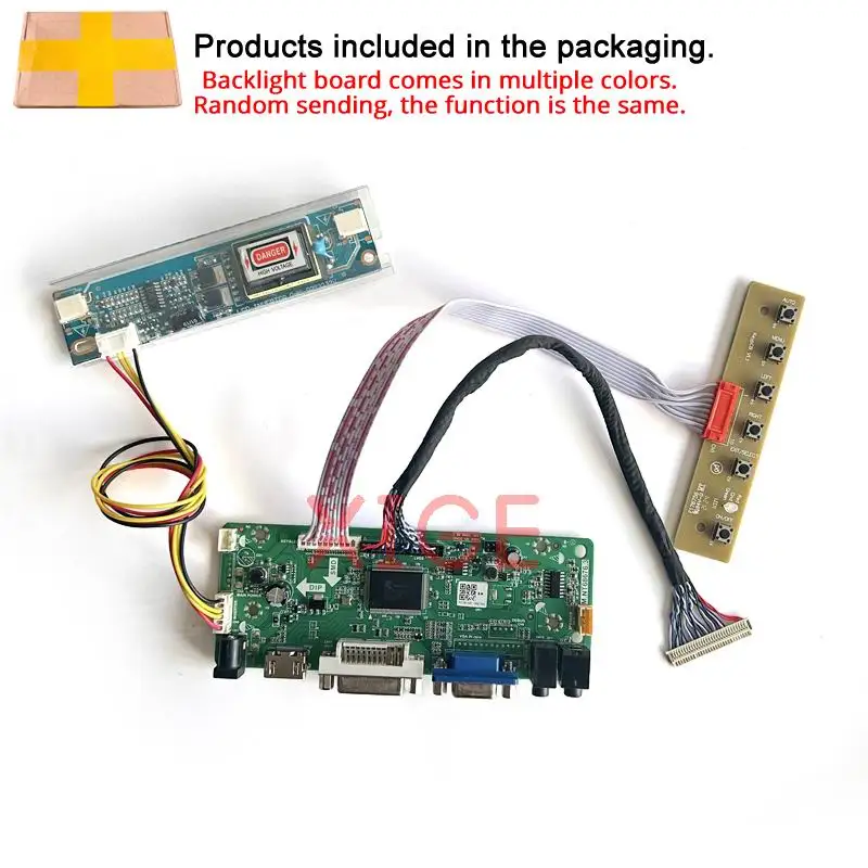 

LCD Driver Controller Board Fit LTN170CT01 LP154WU2 LTN154CT02 Screen 2CCFL HDMI-Compatible VGA DVI Kit DIY 1920*1200 30Pin LVDS