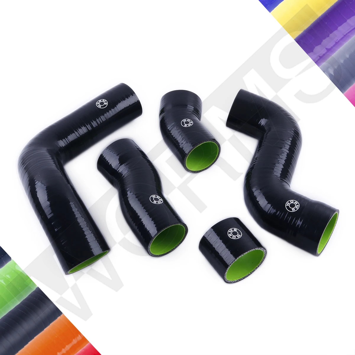 Silicone Intercooler Turbo Boost Hose Kit For Audi S3 TT Quattro MK1 Leon Cupra R 1.8T 225 BAM APX