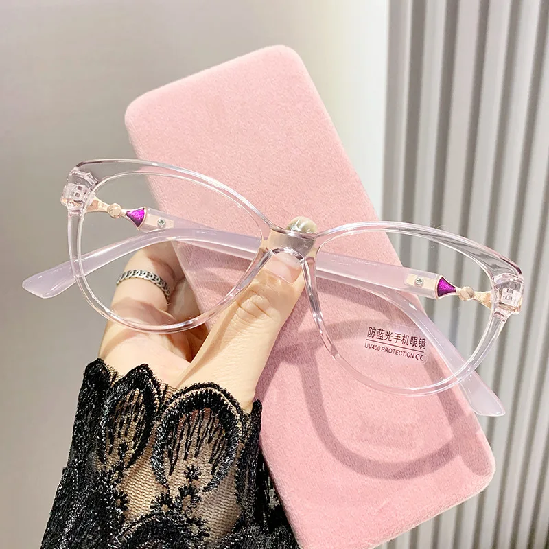 Men Women Short Sighted Minus Diopters New Anti-blue Myopia Glasses Shell Vintage Round Frame Eyewear Near Sight Glasses