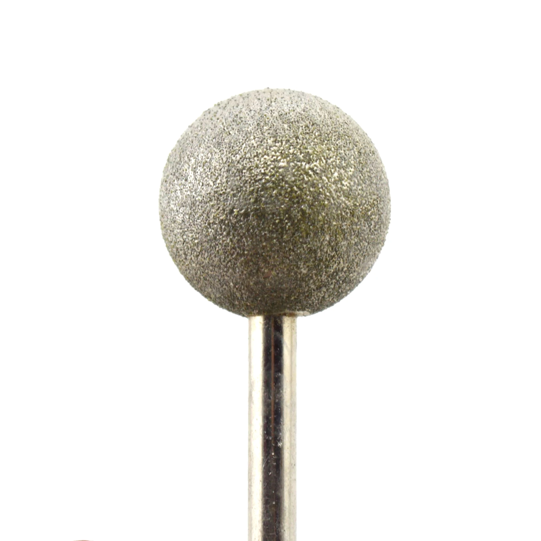 10-50mm Diamond Ball Burr Grit 80 Spherical Grinding Head Rotary Tool Bits 6-8mm Shank for Jewelry Stone Glass Carving Polishing