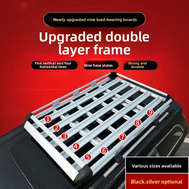 

NEW Roof Luggage Frame Rack Car Luggage Rack Travel Rack Shelf Basket SUV Off-road Universal Modified Roof Frame