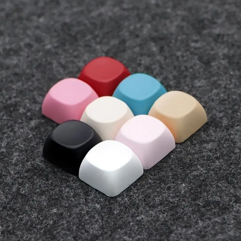 10Keys PBT-Tastenkappen, MOA-Profil, 1U, ohne Gravur, leere Tastenkappen, einzigartige Tasten mit besonderen Zeichen für mechanische Tastaturen. – Detail 3
