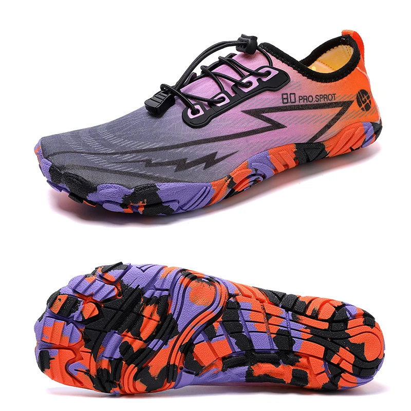 

Новые летние парные аквашузы с пятью пальцами, нескользящие, с мягкой подошвой, дышащие, быстросохнущие, для плавания, пляжа, отдыха и рыбалки