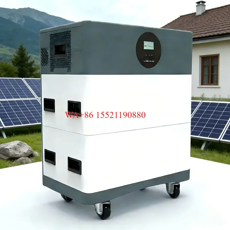 WMWMNU 5KW Hybrid Solar Power System Kit with Lithium ion Battery and Solar Panels Complete Household Energy Storage Setup