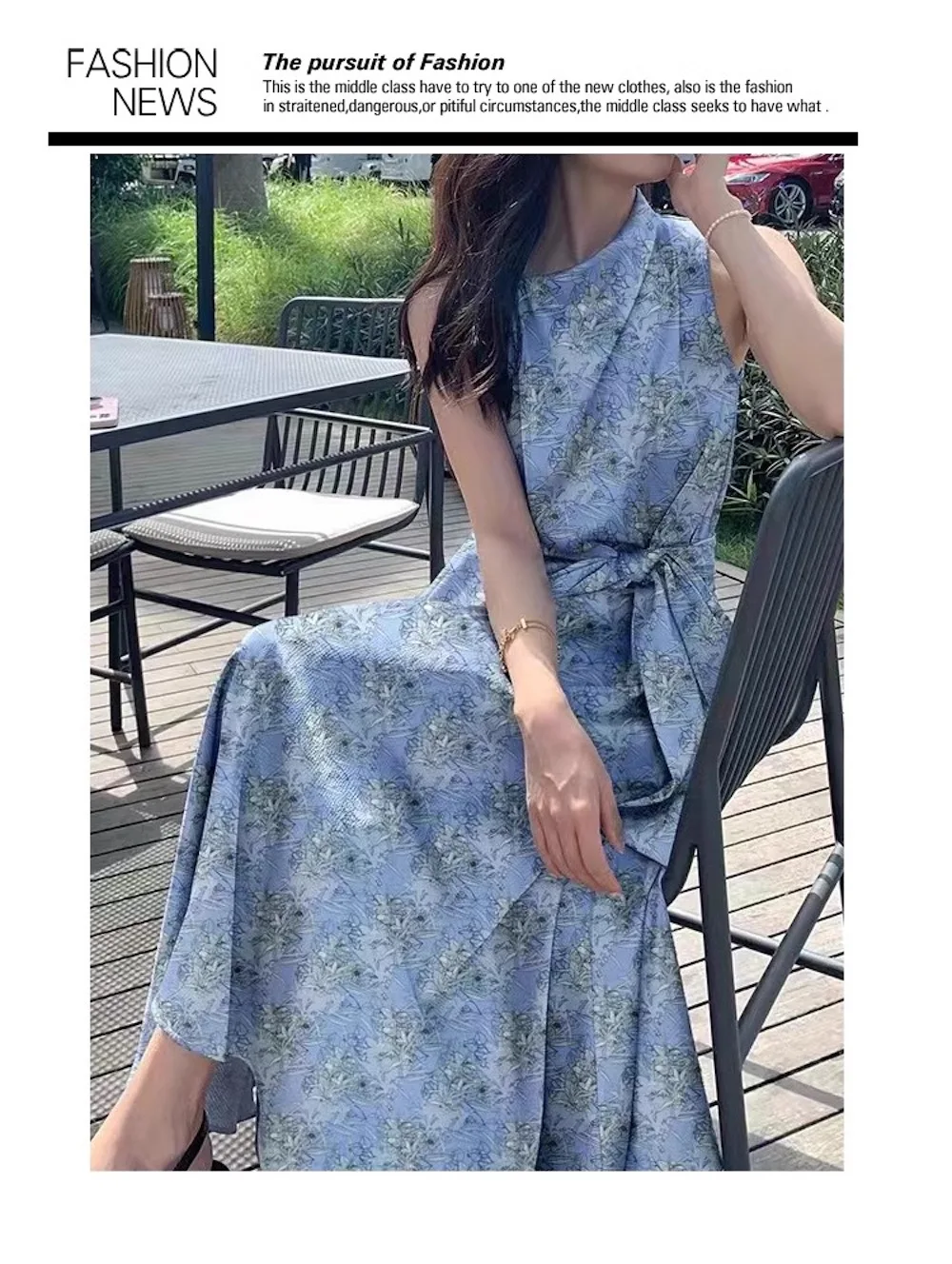 Pure Mulberry Silk Twill 20 momme Width 140cm Blue Florals Printed Silk Stretch Fabric Suits and Dress Material Sale Per Meter