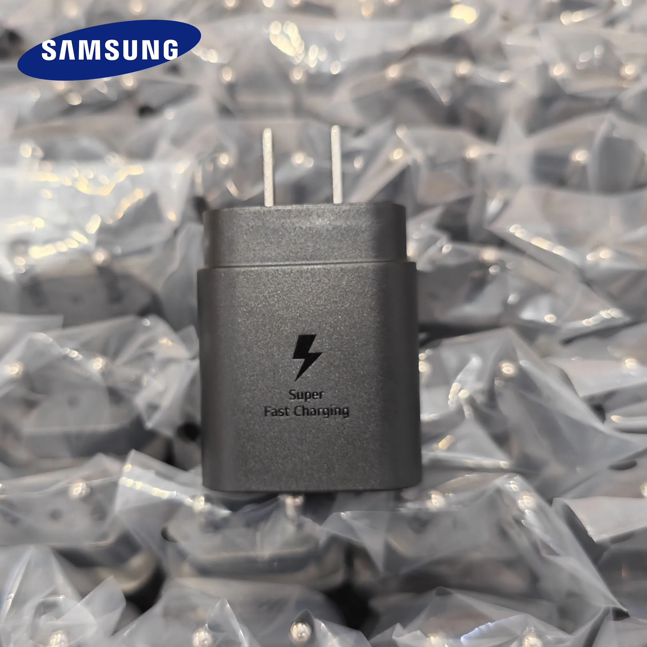 Samsung 25W Charger PD Type C Adapter EU US Super Fast Charge Samsung Galaxy S24 S23 S22 Ultra Z Flip Fold 5 6 4 Power Cargador