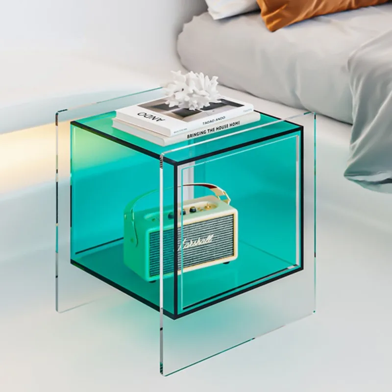 JOYLIVE Nordic Light Luxury Style Transparent Acrylic Material Can Be Placed At The Bedside Without Security Or As A Home Locker