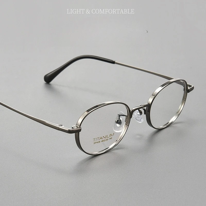 

Colorful Luxury Design Top Round Alloy Glasses Frame Men Women optical Myopia Presbyopia prescription Retro eyewear frame