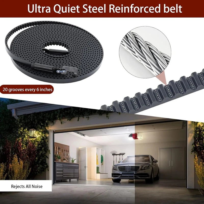 

Drive Belt 41A5434-14A ,for 10ft High Garage Doors,041A5434-14A Belt Assembly for / [33A HomePro]