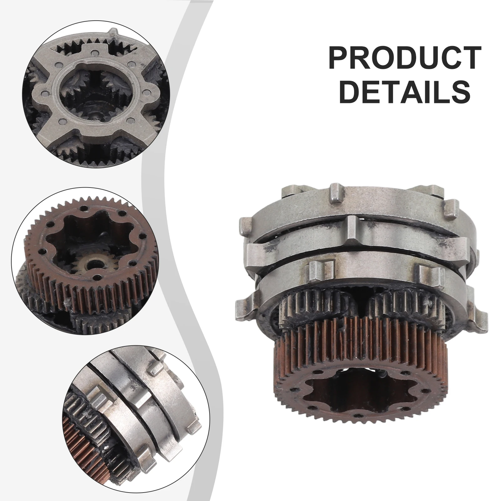 1.59 X 1.59X1.35 Inches N481798 Gear Assembly Metal Gear Assembly Reliable Gear Assembly Compact Gear Assembly