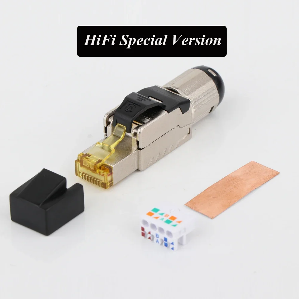 

Cat8 ethernet cable Plug RJ45 Connectors cable ethernet cat 8 adpter