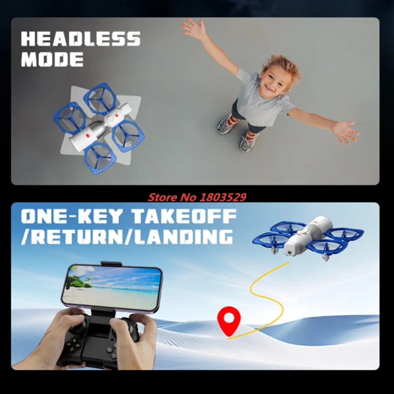 8K Flusso Ottico Posizionamento Aerea WIFI FPFV RC Drone 3D Rotolamento Illuminazione A LED Senza Testa Telecomando Quadcopter RC Aereo Giocattoli
