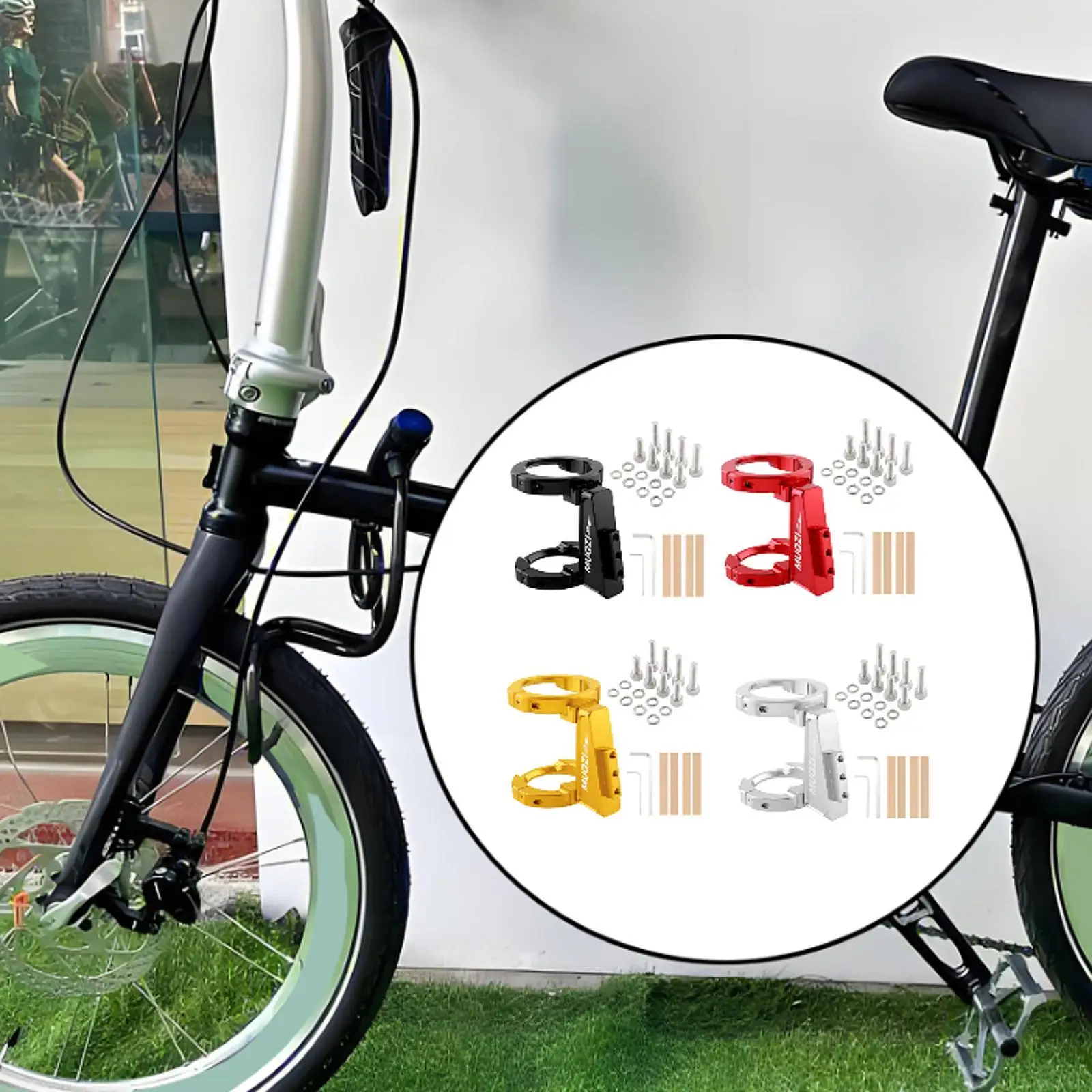 للطي الدراجة الجبهة الرف محول أجزاء الدراجات خفيفة الوزن المحمولة البضائع الرف قابل للتعديل المشبك الدراجة الجبهة حقيبة حامل محول