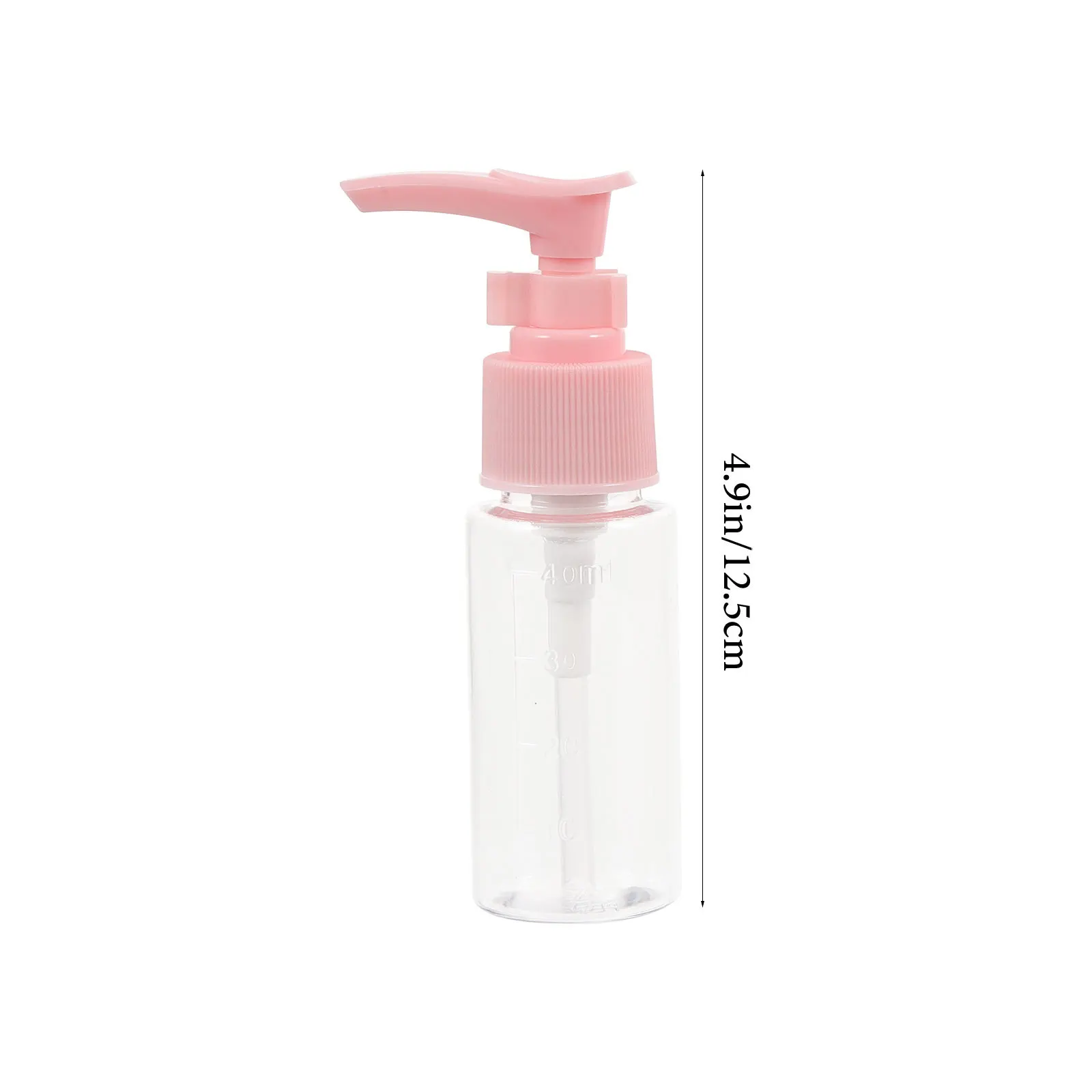 7-delige reisflessenset transparante hervulbare plastic toilettascontainers voor shampoo lotion gezichtswas zonnebrandcrème