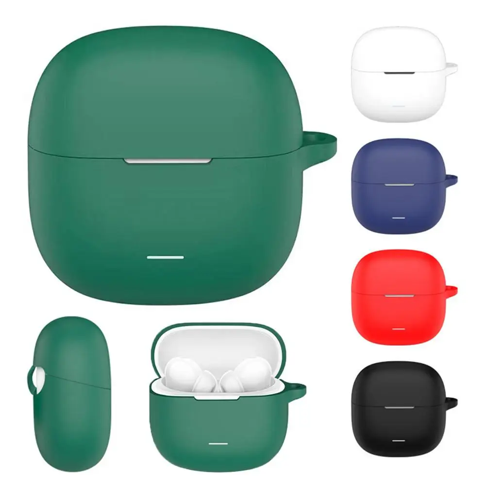 For REDMI Buds 8 Lite Silicone Earbud Case Cover Shockproof, Dustproof, Full Protection, Supports Wireless Charging For RED H0W1
