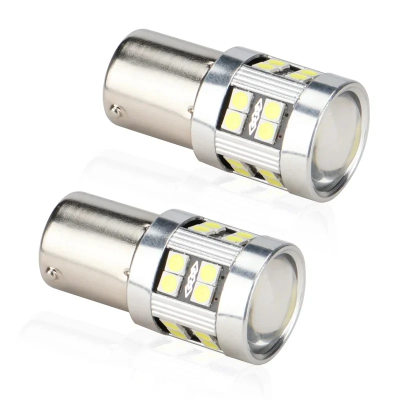 

2PCS 1156 BA15S BAU15S LED Bulbs 3030 24SMD Signal Lamp PY21w Canbus Car Turn Signal Light Brake Backup Light 12V Universal