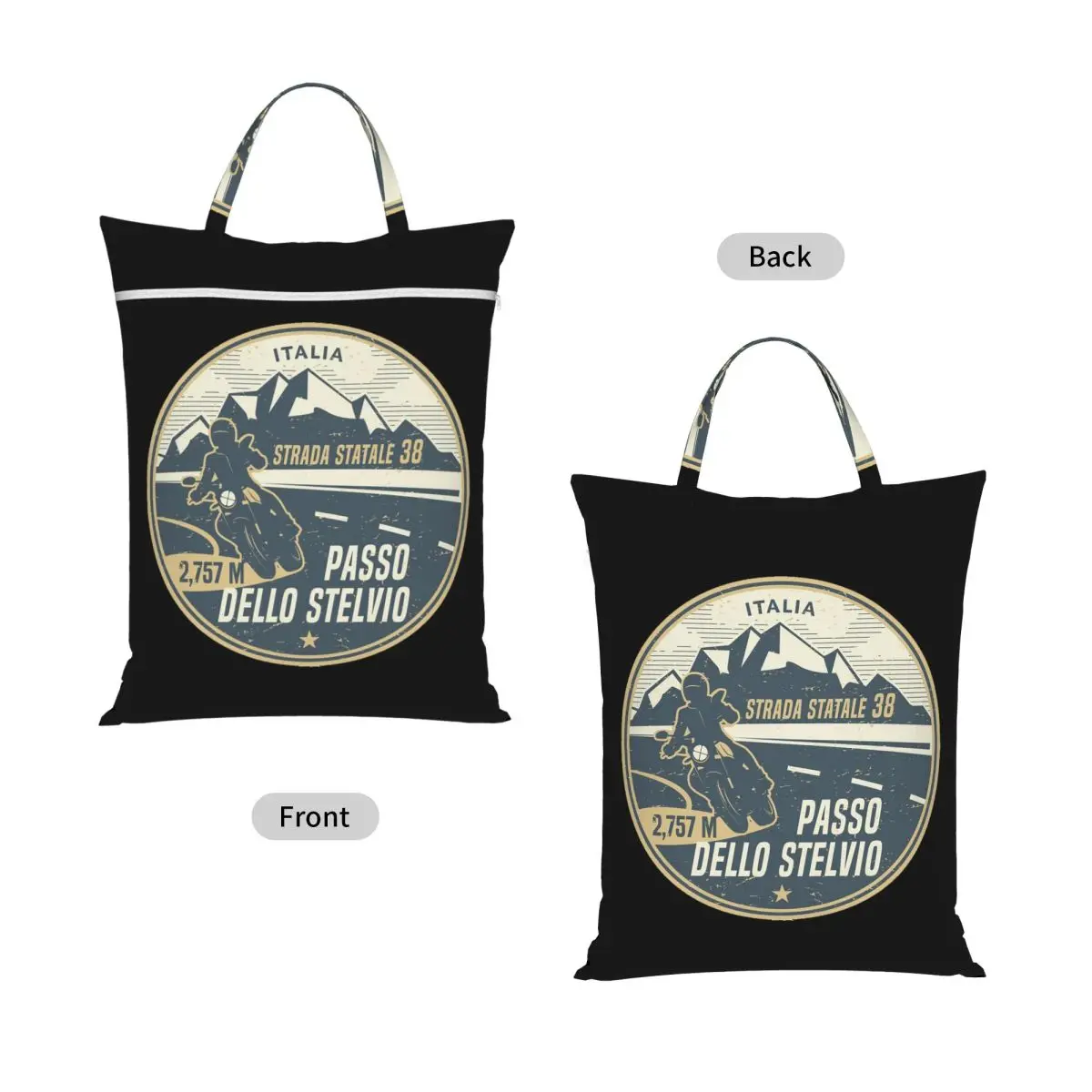 Stelvio Pass, Italy Laundry Collector Foldable Laundry Basket Large Storage Washing Basket Home Organizer