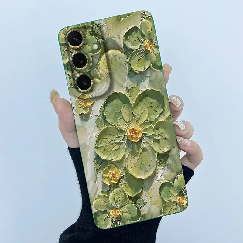 Fall Für Galaxy S25FE Nette Panda Süße Mädchen Katzen Silikon Weiche Rückseitige Abdeckung Für Samsung Galaxy S25 FE 5G stoßstange Schutzhülle