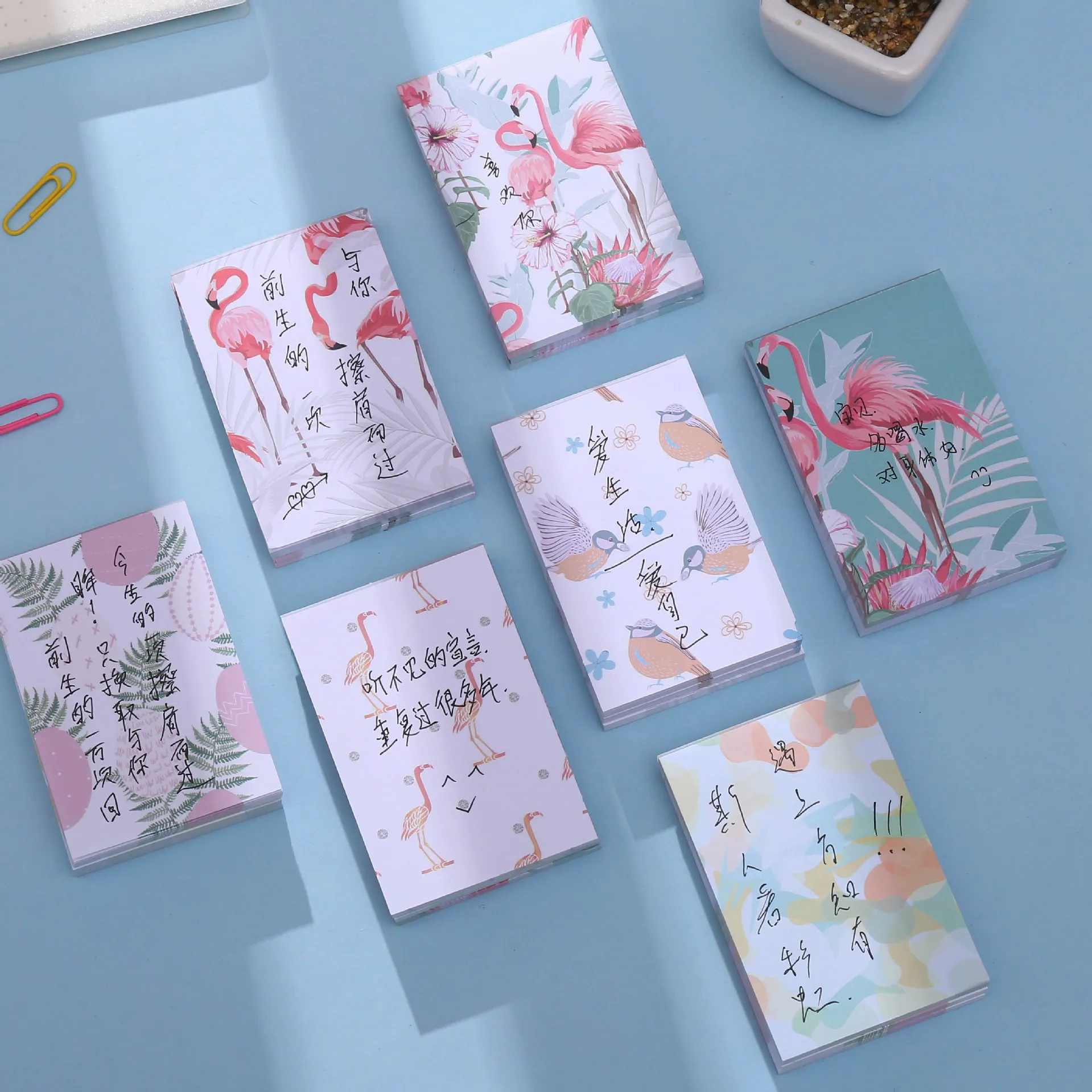 

60*90mm Stationery Cartoon Animals Memo Pad Sticky Bookmark Flags Index Tab Notes Label Paper Stickers