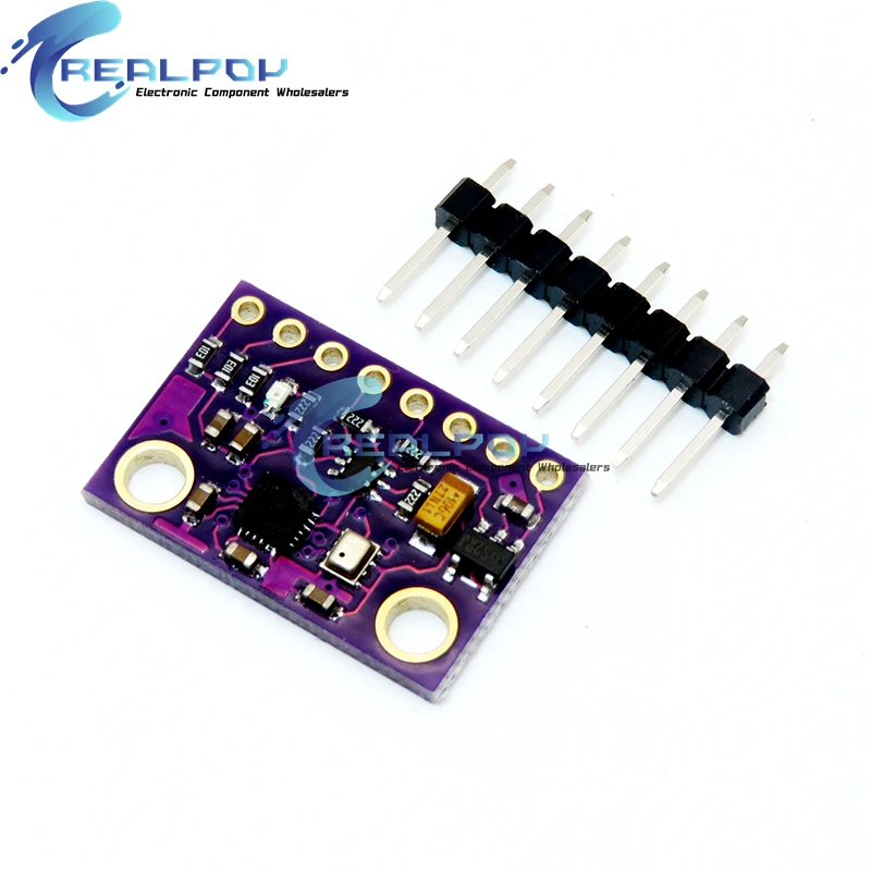 MPU-9250 MPU9250 BMP280 SPI IIC/I2C 10DOF Acceleration Gyroscope Compass 9-Axis Sensor Board Module GY-91 For Arduino 3-5V