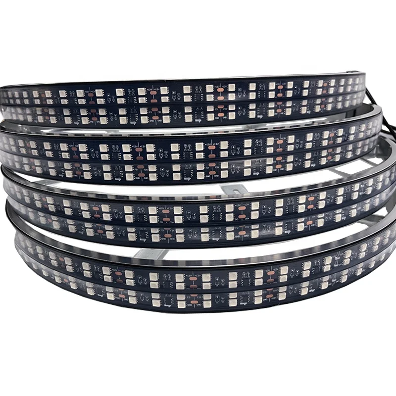 

KSS 4pcs Car LED Wheel Ring Lights 17" RGB Chasing Quad Row Rim Light Tire Light Kit For Universal Cars