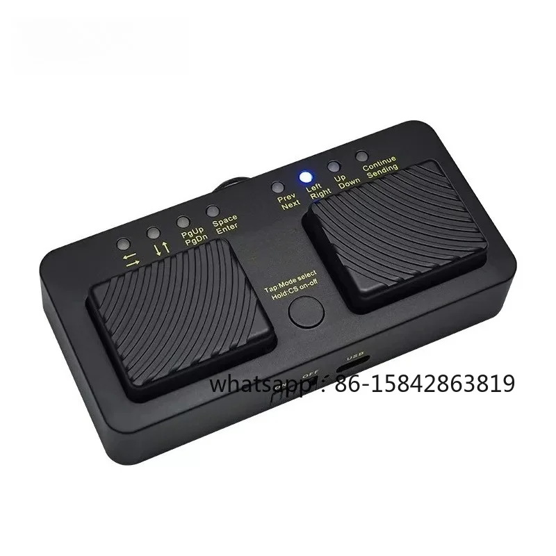 foot-on-bluetooth-automatic-mute-translator-guitar-piano-sheet-music-page-flipper