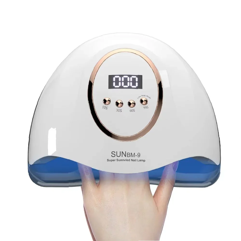 UV LED Nail Lamp with LCD Display, 45W Fast Curing for Gel Polish Nail Art