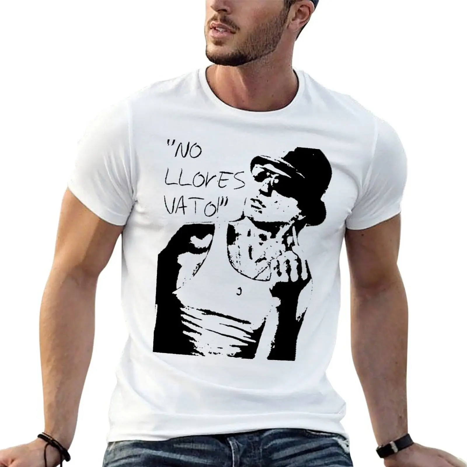 No Llores Vato! T-Shirt shirts graphic tees graphics compression shirt men
