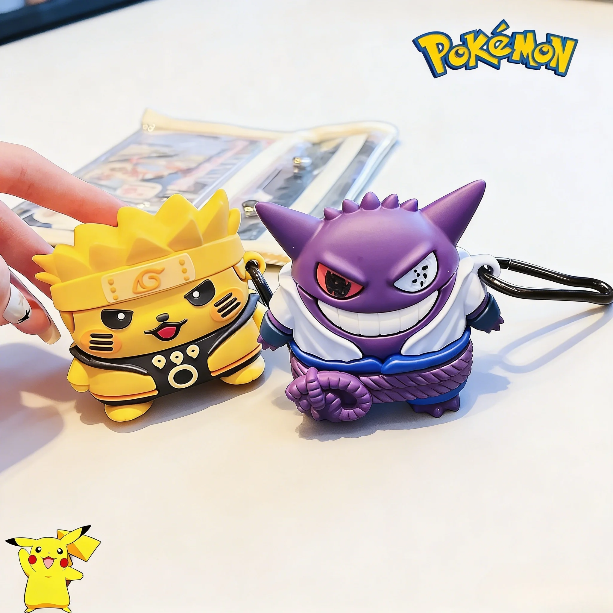 For Airpods Pro 3 4 2 1 Pro3 Pro2 Headphone Case Pokemon Pikachu Gengar Kawaii Shockproof Soft Silicone Cartoon Protector Cover