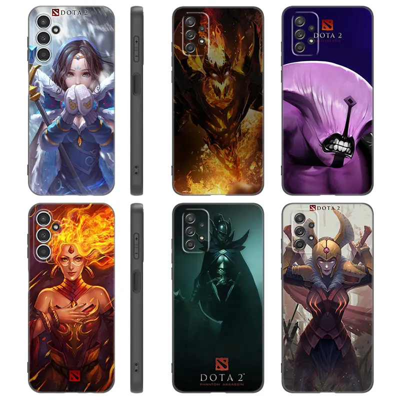 Game Dota 2 Phone Case For Samsung A13 A22 A24 A32 4G A23 A25 A34 A35 A52S A53 A54 A55 A73 5G A12 A14 A15 A31 A33 A50 A51 A72