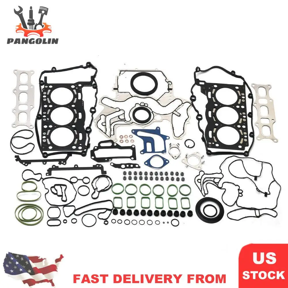 Engine Overhaul Gasket Kit 059103383 059103484 for VW Touareg Porsche Cayenne Macan Audi A4 A5 A6 Q7 3.0 TDI Diesel  CLA CKV CDU