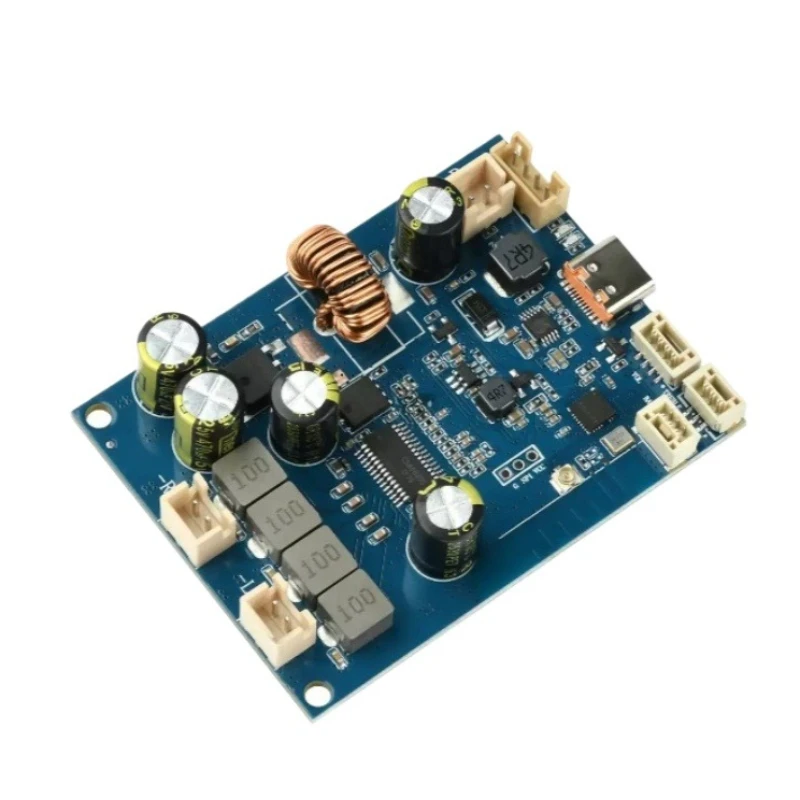 SOTAMIA Mini Bluetooth Power Amplifier Board 25Wx2 Adjustable Tone Change Name Audio Amplificador 3.5 Input Output 7.4V Charging