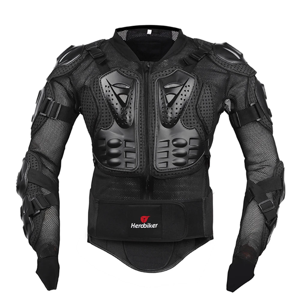 HEROBIKER Motocross Jacke Männer Körper Rüstung Motorrad Rüstung Fahrrad Racing Jacke Reiten Motorrad Moto Schutz S-5XL