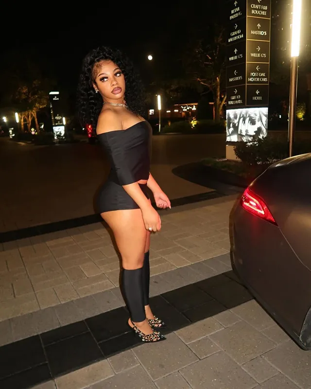 Black Sexy Going Out 3 Piece Set Off Shoulder Crop Tops and Shorts Leggings Clubwear Baddies Outfits Trendy Women Summer Clothes