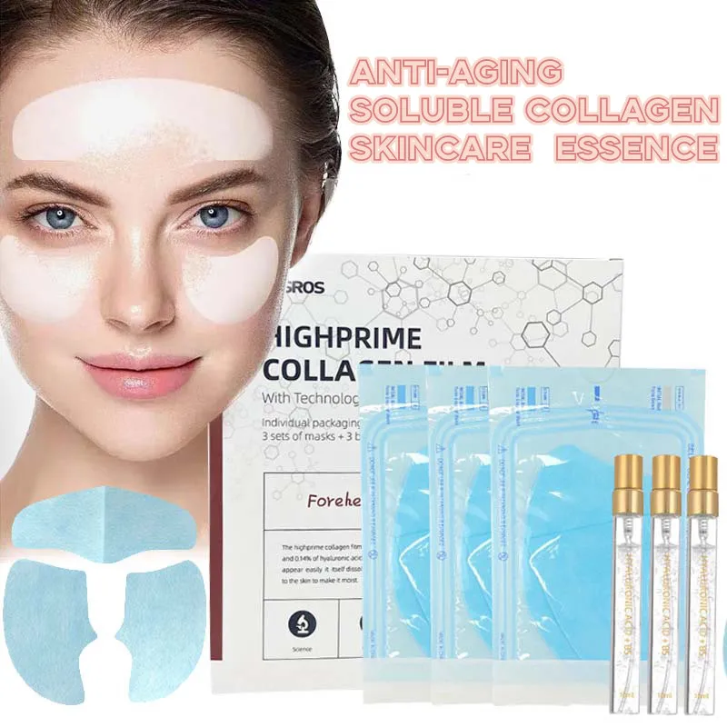 

Soluble Facial Mask Anti-Aging Collagen Skincare Essence Hydrolyzed Collagen Protein Filler Reduce Fine Lines Wrinkles Firming