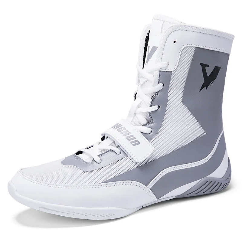 Zapatos de entrenamiento de gimnasio súper geniales para hombres, botas de lucha transpirable, zapatos de competición de marca, zapatos de lucha cómodos para interiores, talla 39-47