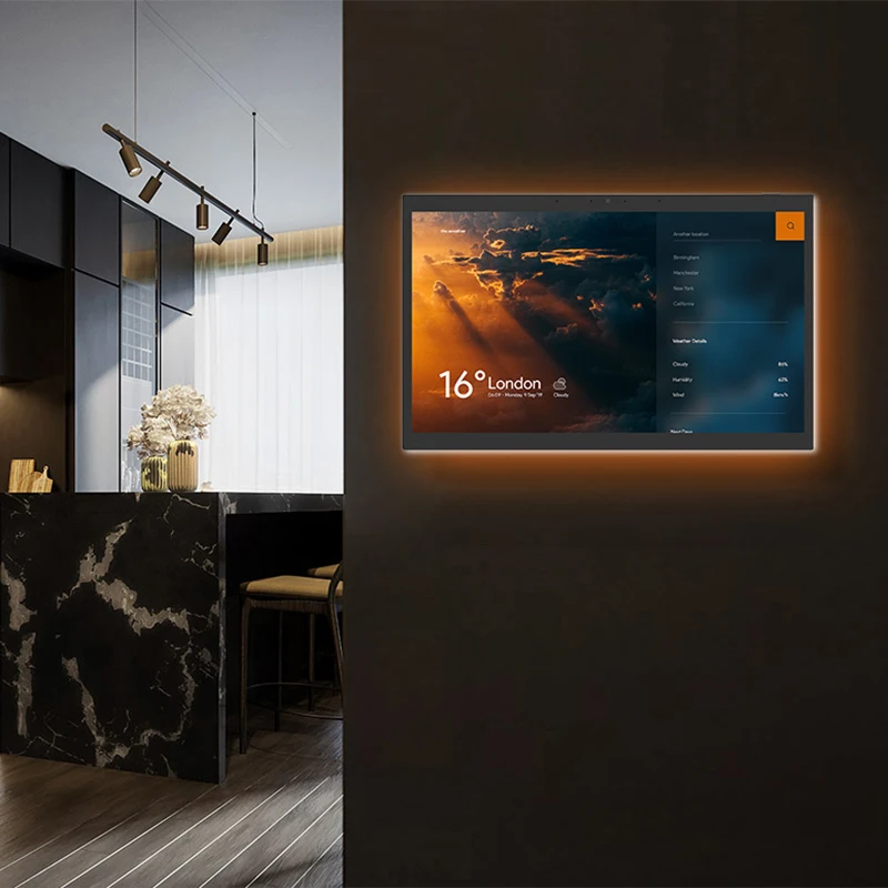 

UniqueELC Лучшая цена Настенное крепление для умного дома Android 11, сенсорный экран CE FCC, сертификат RoHs, умный дом, Android-система, планшет