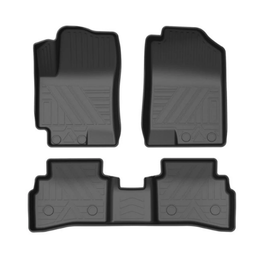 

3Pcs/set Car Floor Mats For Kia KX Cross 2017-2020 TPE Left-hand Drive Automatic Transmission Car Floor Mat Carpet Anti-slip Pad