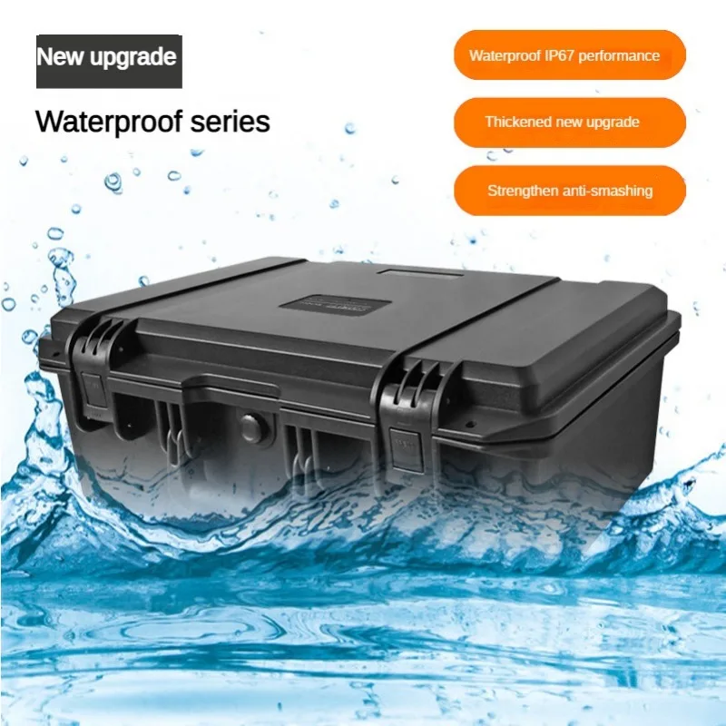 Multifunctional Tool Case Box Plastic Profesional Waterproof and Shockproof Robust Full Tool Case Electrician Work Accessories