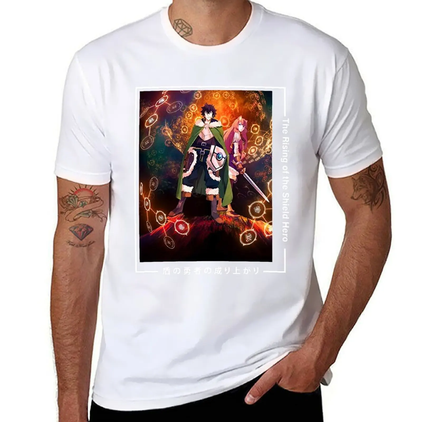 

Naofumi Iwatani : the sheild hero T-Shirt t shirt personalised t shirts for man cotton T-Shirt