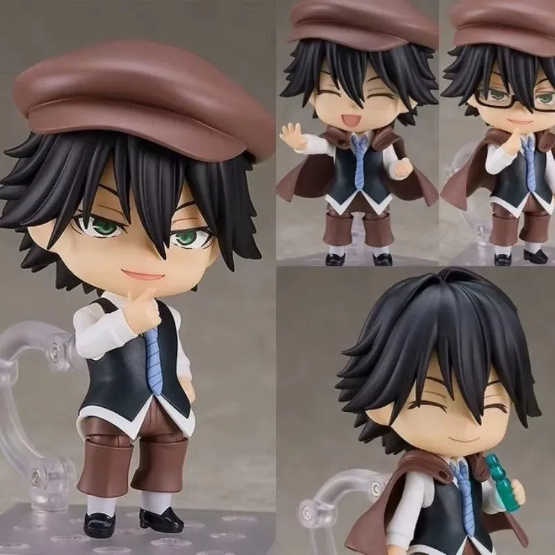 애니메이션 문고 스트레이 도그스 피규어 나카하라 츠야 # 2410 다자이 오사무 # 2409 액션 피규어 Q 버전 PVC 컬렉션 모델 장난감 선물