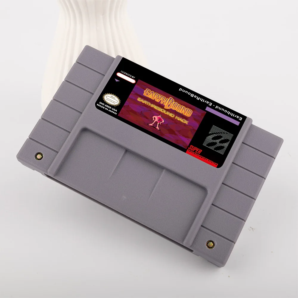 Earthbound - EarthReBound RPG Game for SNES 16 Bit Game Card for USA NTSC Version SNES video Game Console FOR Nintendo