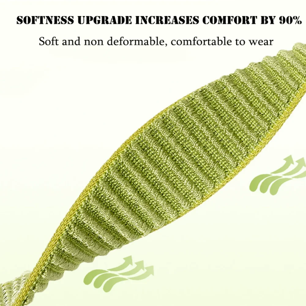 Nylon Bands for Redmi Watch 3 Lite/Watch 3 Active Band, Elastic Soft Velcro Nylon Strap