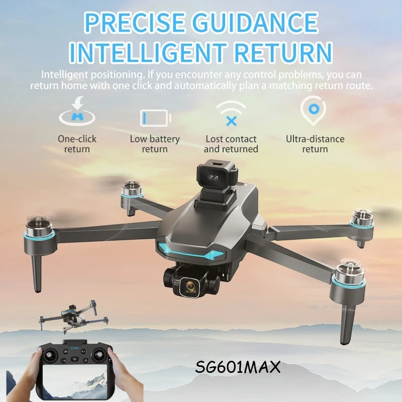 

SG601 MAX touch screen GPS drone aerial photography 8K high-definition professional quadcopter obstacle avoidance brushless