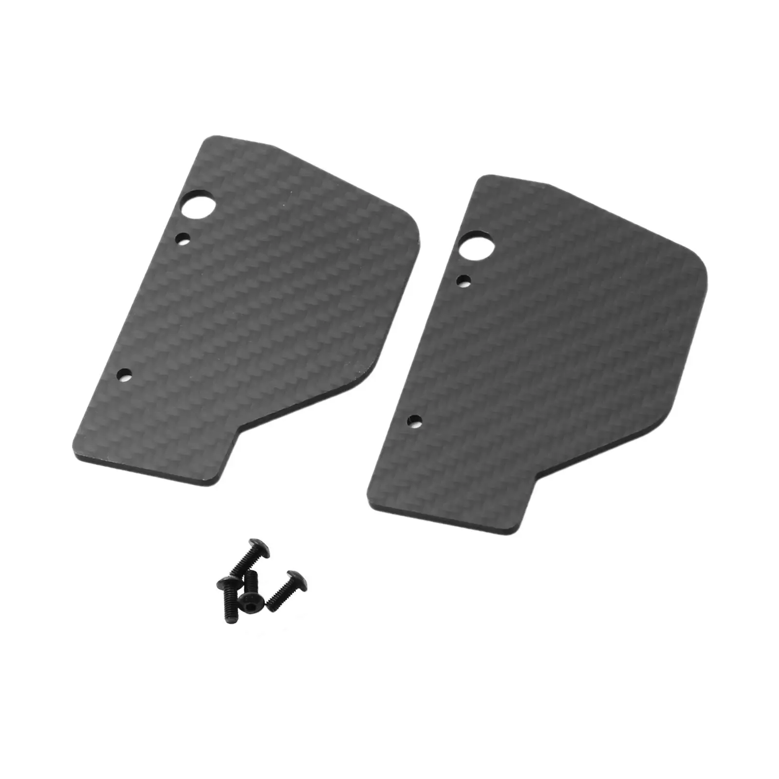 RC Car Rear Mudguard 1/7 1/8 Replacement Suspension Guard Plate Guards Mud Flaps for Car Trucks Crawler Model Buggy Vehicles