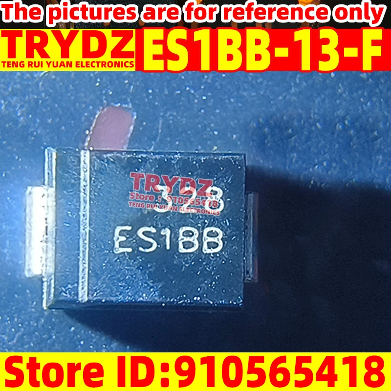 100-10pcs New ES1BB-13-F ES1BB DO-214AA